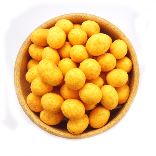 NON-GMO Coated Roasted Chilli Flavor Peanut Crunchy Flour Coated Snack Food With Halal/Kosher Certification