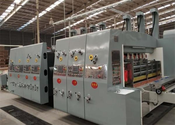 Lead Edge Feeder Flexo Printer Slotter Die Cutter Machine For Carton Box