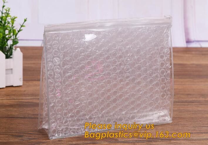 air mail metallic holographi rose gold bubble padded mailer / Zip lockkk bubble bag/ slider bubble bag,Holographic Factory