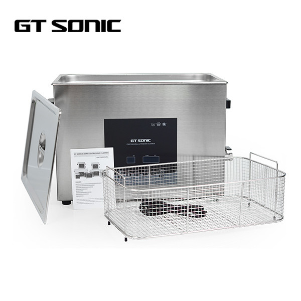 Degas Ultrasonic Cleaning Machine Stainless Steel Dual Power Digital Electric Fuel