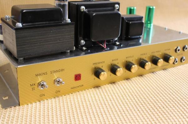 Plexi1959 Grand Style Plexi Tone Hand Wired Tube Guitar Amp Chassis Ruby Tubes