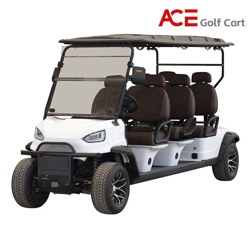 Sun Canopy Power Carry Golf Car 80 - 100km Traveling Range For Golf Course