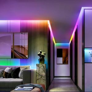 10mm PCB Width Flexible RGB COB LED Strip Light Light Source LED Spot Free IP20