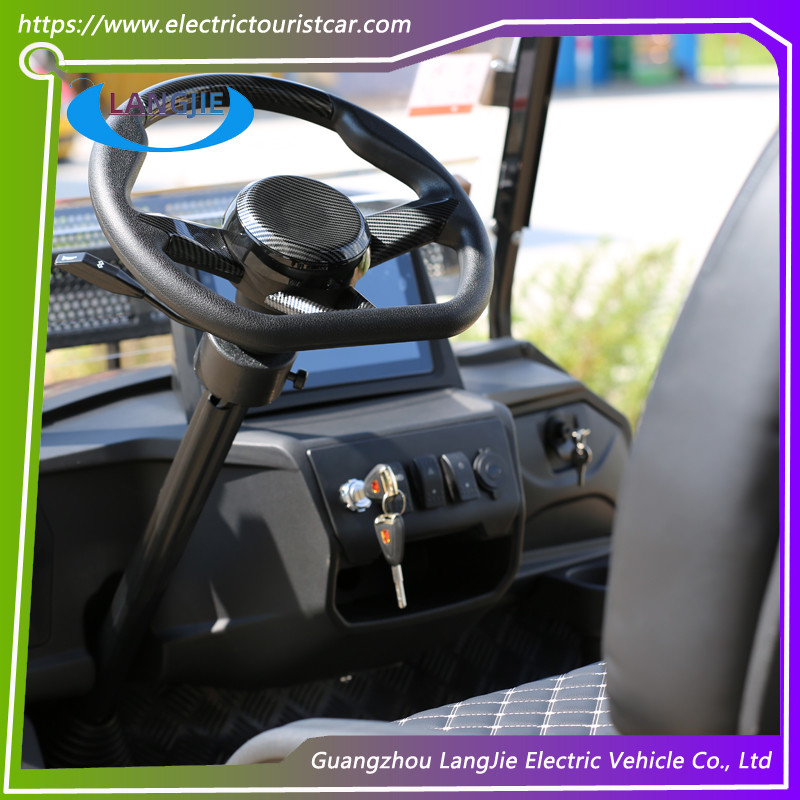 Customized Color Support Electric Golf Carts with 4 Seats and 25% Climbing Ability