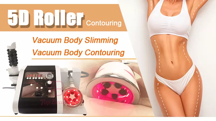 Therapy Machine Beauty Salon Vacuum System Roller Massage Anti Cellulite Vacuum Roller Rf Machine