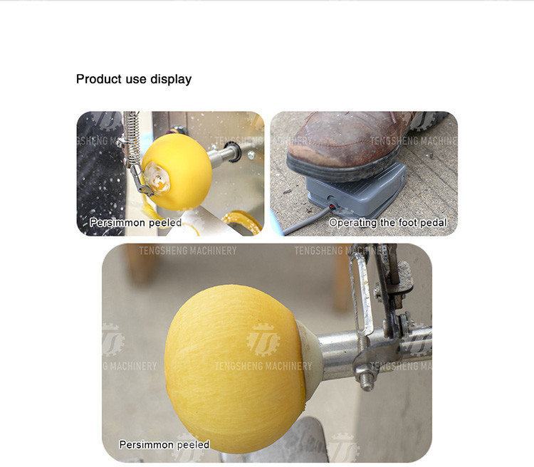 220V Automatic persimmon peeler Persimmon peeler peels apples, potatoes and pears