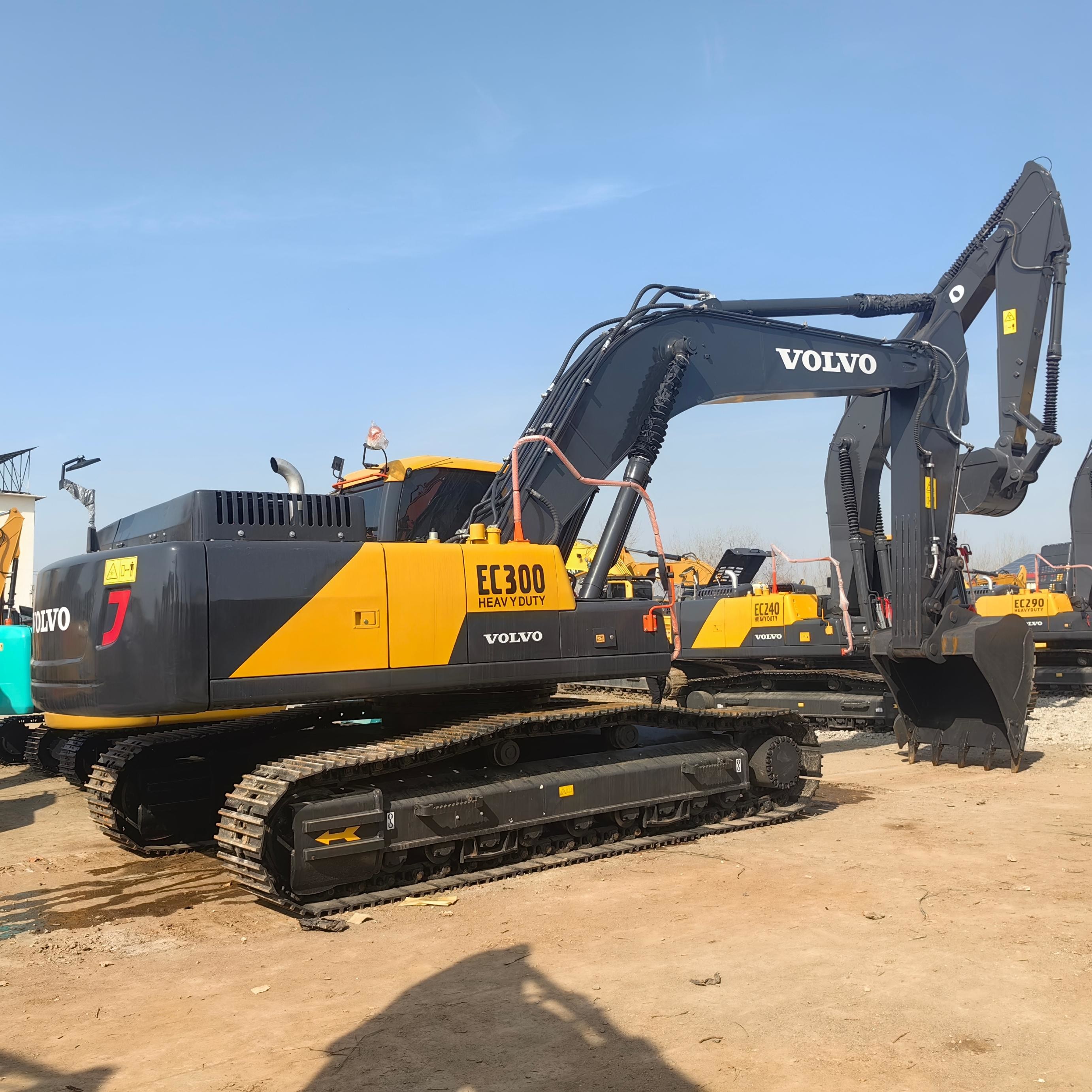 2024year Used Volvo EC300D Excavators 30 Ton 100% Original Hydraulic Backhoe Digger