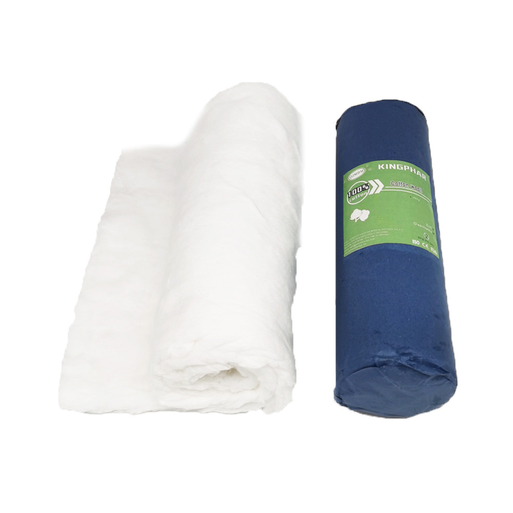 Class I 25g 50g 100g 250g 500g Medical Cotton Wool Roll