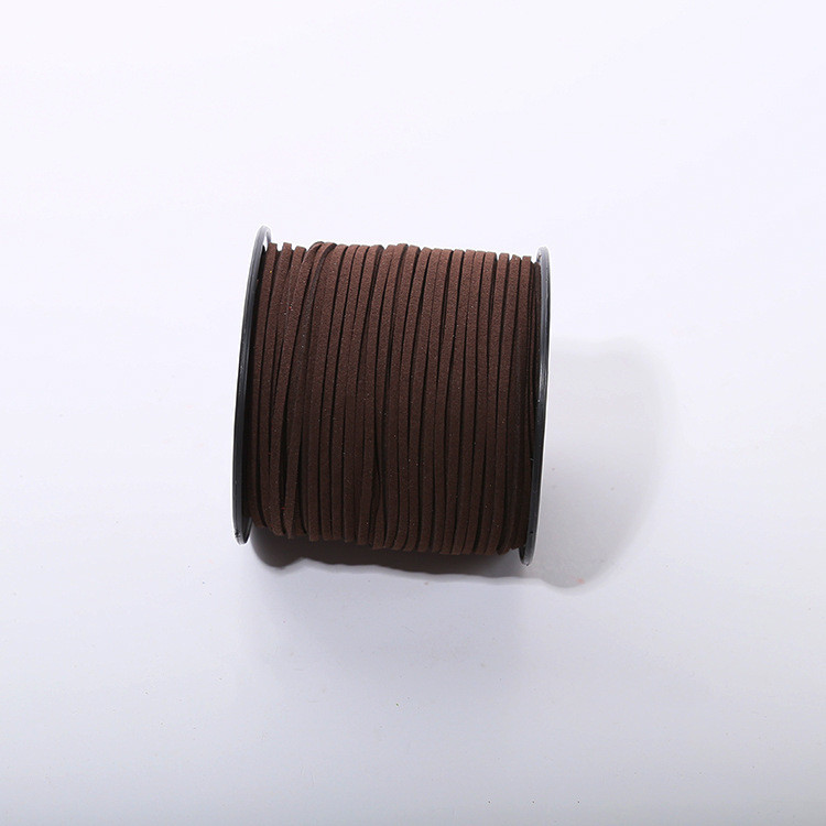 Suede Leather Velvet Wired Ribbon 3mm Double Sided Velvet Ribbon