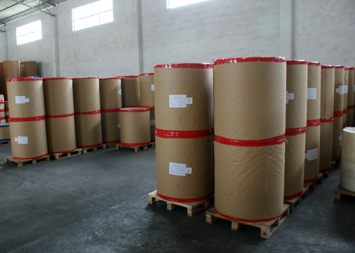 black image Thermal Paper jumbo rolls widths oem