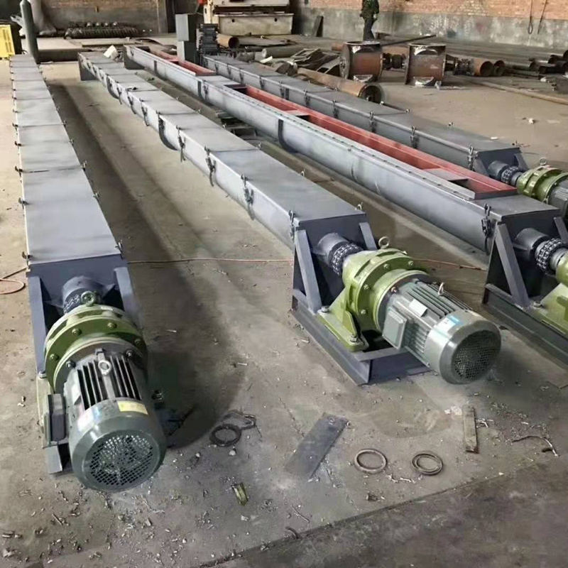 OEM Custom 2024 New U-Shaped Steel Auger Conveyor with Motor Bearing Gear