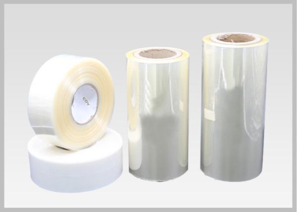 High Shrinkage PETG Shrink Film , Plastic Shrink Film Packaging For Label