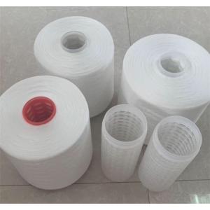  AAA grade Raw White Recycle Polyester Thread 40S/3 With GRS Certificate Manufactures