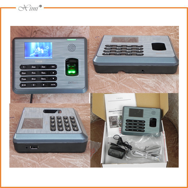 Tx628 3000 Users Office Machine Tcp/Ip Rfid Reader Fingerprint Biometric Terminal Zkteco Fingerprint Time Attendance