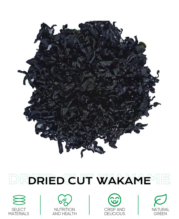 Normal Ingredients Alga Dark Green Dried Seaweed Smell Fragrant Dried Cut Seaweed Wakame
