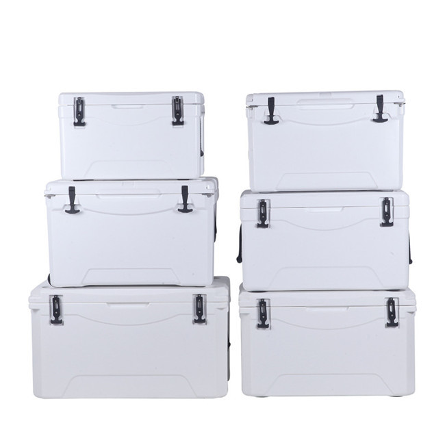 LLDPE Hiking Ice Box Cooler 35QT Portable Drinks Cooler Box