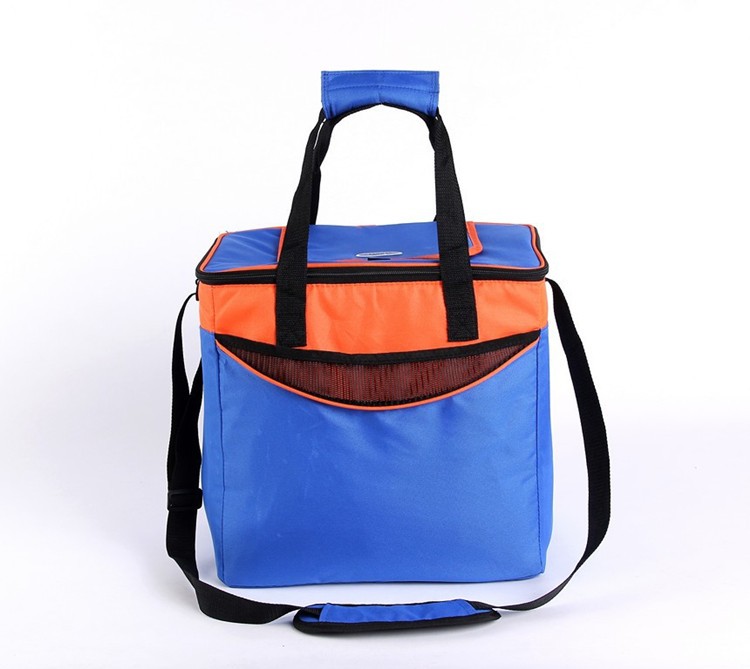 600D Fabric Triangle Carry Out Pizza Delivery Bag Heat Preservation Bag