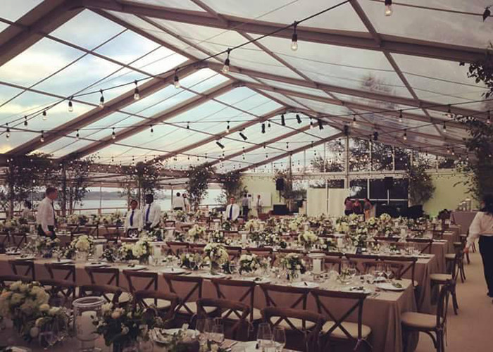 30m Transparent Marquee Tent