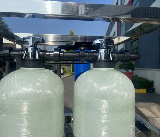 Commercial 98% Desalination Rate Drinking Water Purification Stainless Steel 500L Reverse Osmosis Water Filter System
