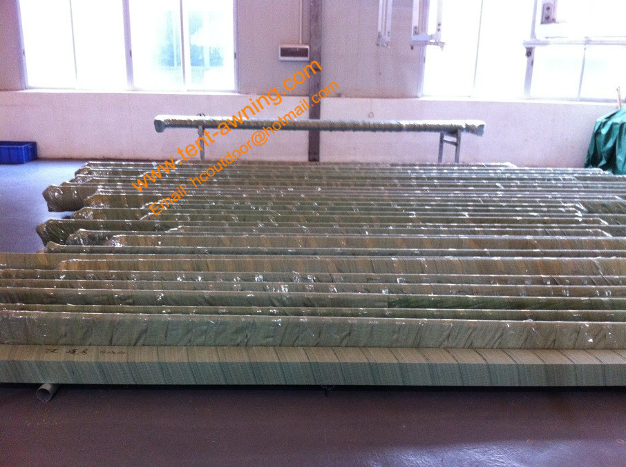 Durable Aluminum Frame Motorized Remote Control Retractable Roof Awning