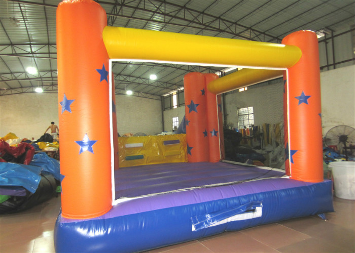 Simple inflatable star bouncer house inflatable simply jumping house with safety netting cheap price inflatable combo