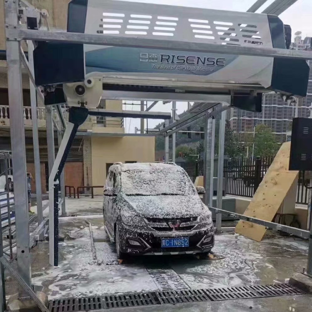 Hot Galvanized Full Automatic 360 Touch Free Touchless Car Wash Machine