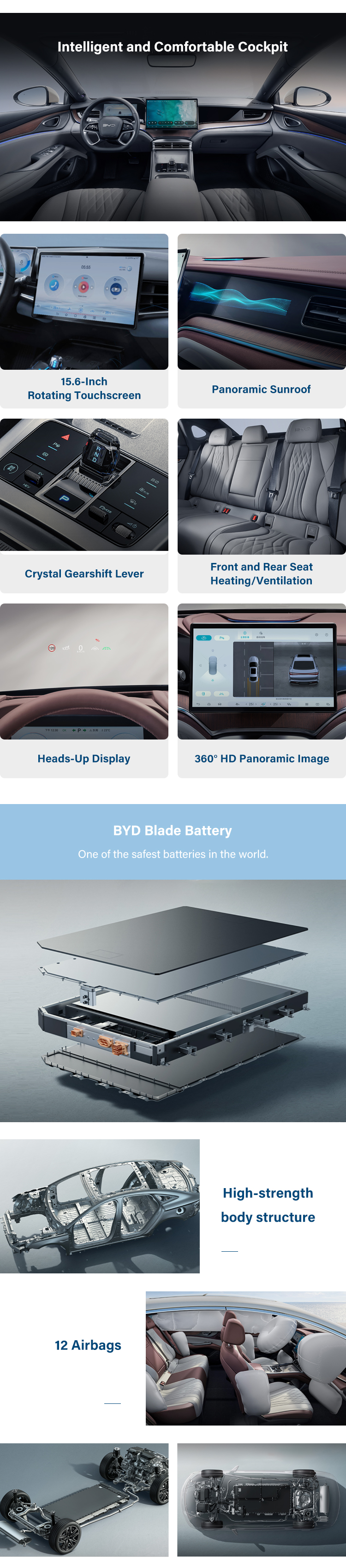 1.5L 110 HP L4 Plug-in Hybrid Engine 2024 BYD Seal DM-i Speed Hybrid 120KM/200KM Energy Vehicle for Customer Requirements