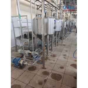 Stainless Steel 304 Material Tomato Paste Sauce Concentrate Processing Line