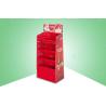 Buy cheap Retail 100% Recyclable Cardboard Merchandising Displays Units With Four Shelves from wholesalers