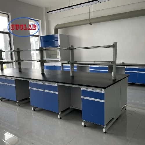 Quality Applied Range Government Facilities Chemistry Lab Benches Hong Kong Coated with Epoxy Powder for sale
