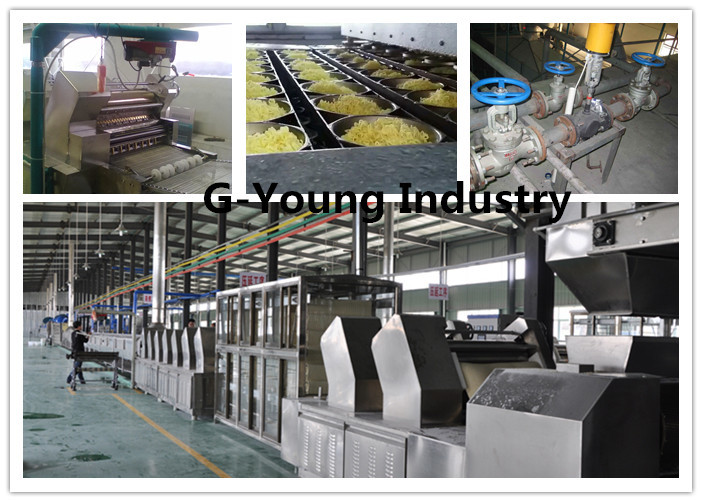 Safety Instant Noodle Making Machinery For Frying And Fried Drying Instant Noodle