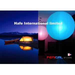 LED DMX512 Inflatable Moon Balloon Hanging Use Event Illumination Lighting