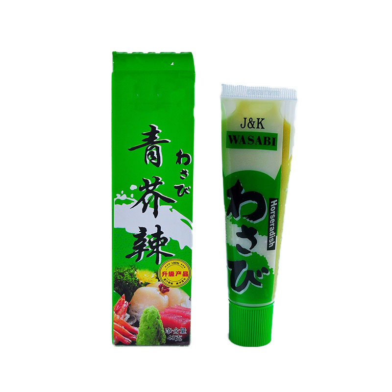 Delicious Normal Ingredients 1Kg Mustard Wasabi Cream Customized All Size Wasabi Sauce