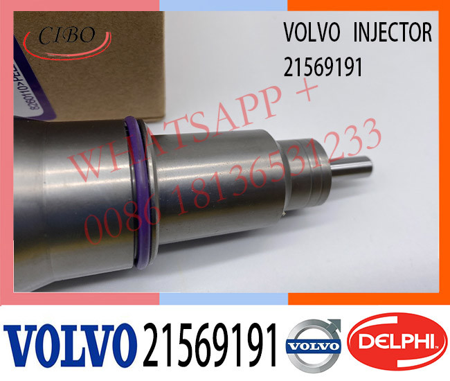 21569191 Diesel Engine Fuel Injector 7421569191 21569191 BEBE4N01001 For VOL D11C Diesel Engine Parts