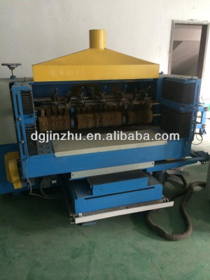 Double Sided Silverware Polishing Machine , Industrial Cutlery Buffing Machine
