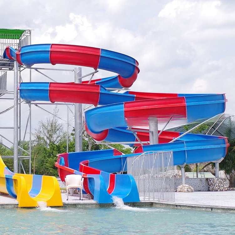 Hot Water Amusement Park Holiday Inn Resort Combined Fiberglass Slide