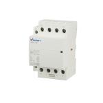 Telecommunication 2NO NC Mini 4P Types Of WCT Magnetic AC Contactor