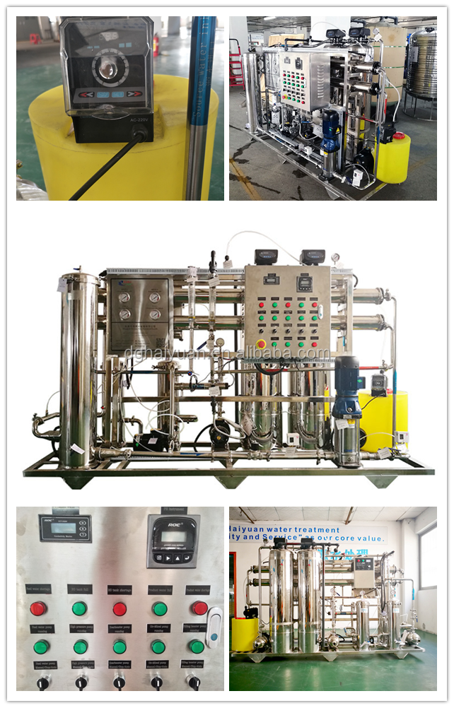 SUS304 Brackish Water RO Plant , PLC Seawater To Drinking Water Machine