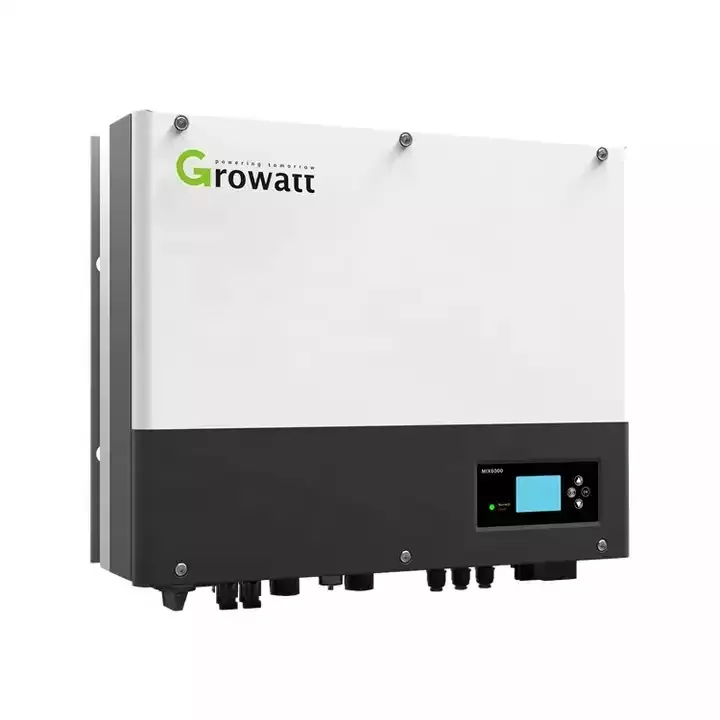 Growatt Hybrid Inverters Sph4000tl3-bh-up 4kw 5kw 6kw 7kw 8kw 10kw Three Phase Grid Tie Solar System Inverter