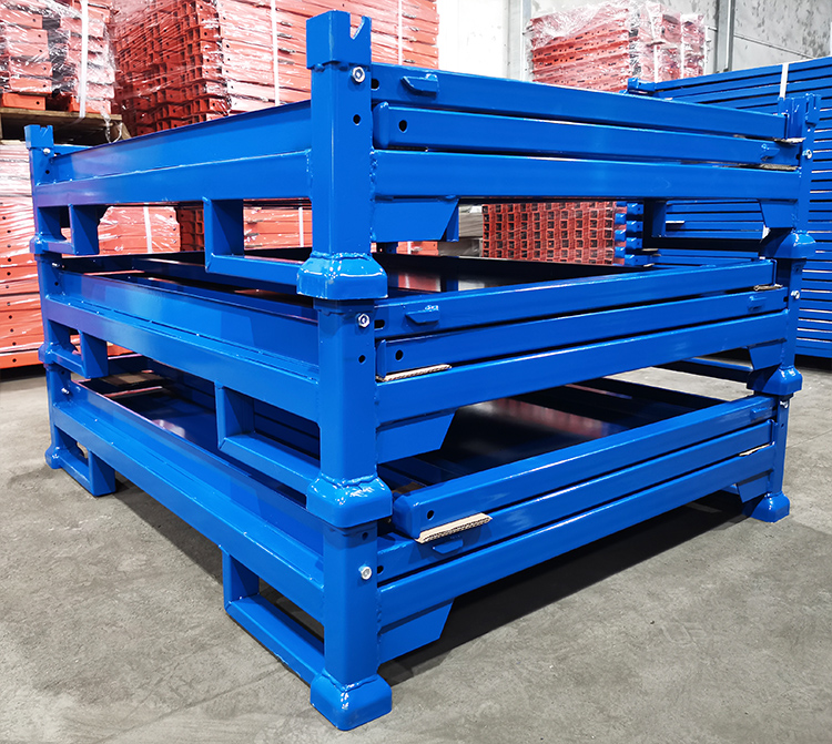 Heavy Duty Warehouse Stacking Fabric Roll Storage Rack L1050*D1300*H1100mm