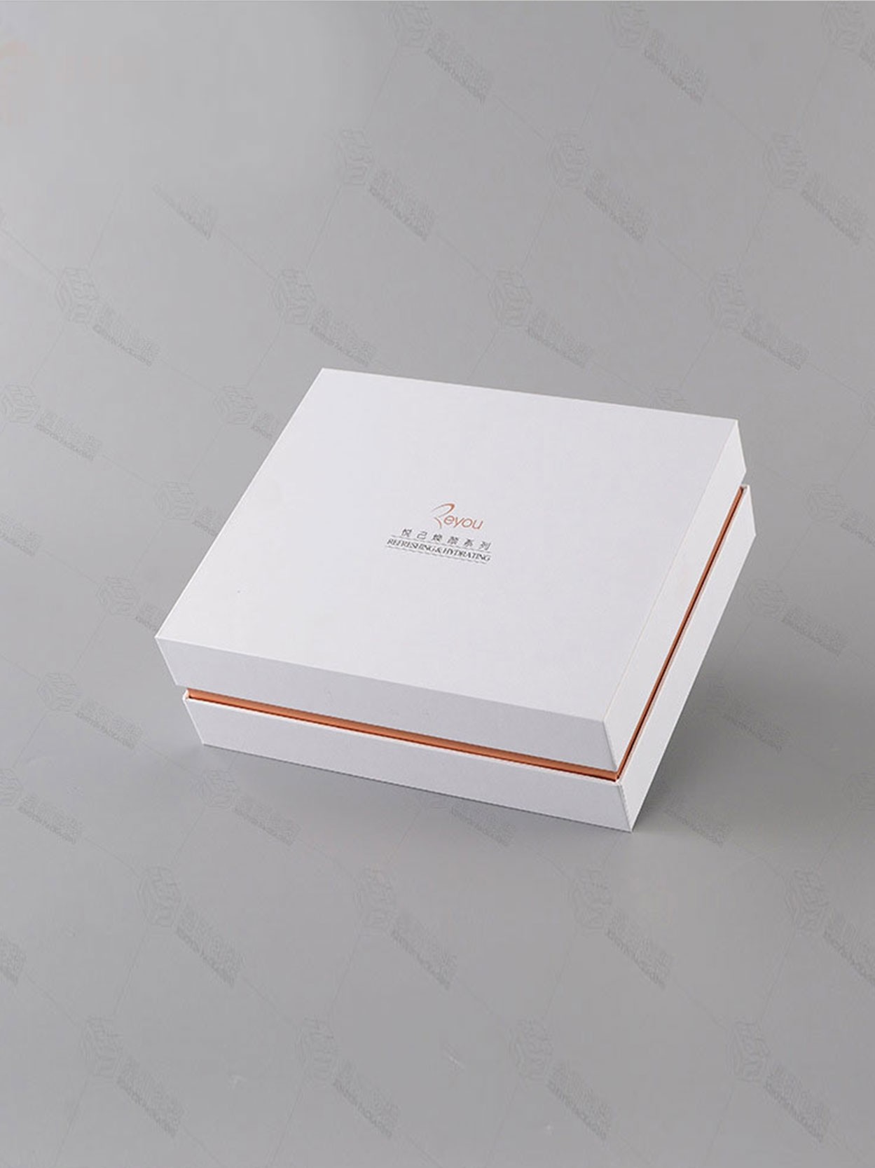 Coated Paper Cosmetic Container Package for Cream Packaging Box Efficiency