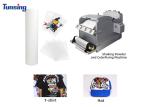 Hot Peel Pet DTF Film Roll for Heat Press Time 8-15 seconds Fabric Printing
