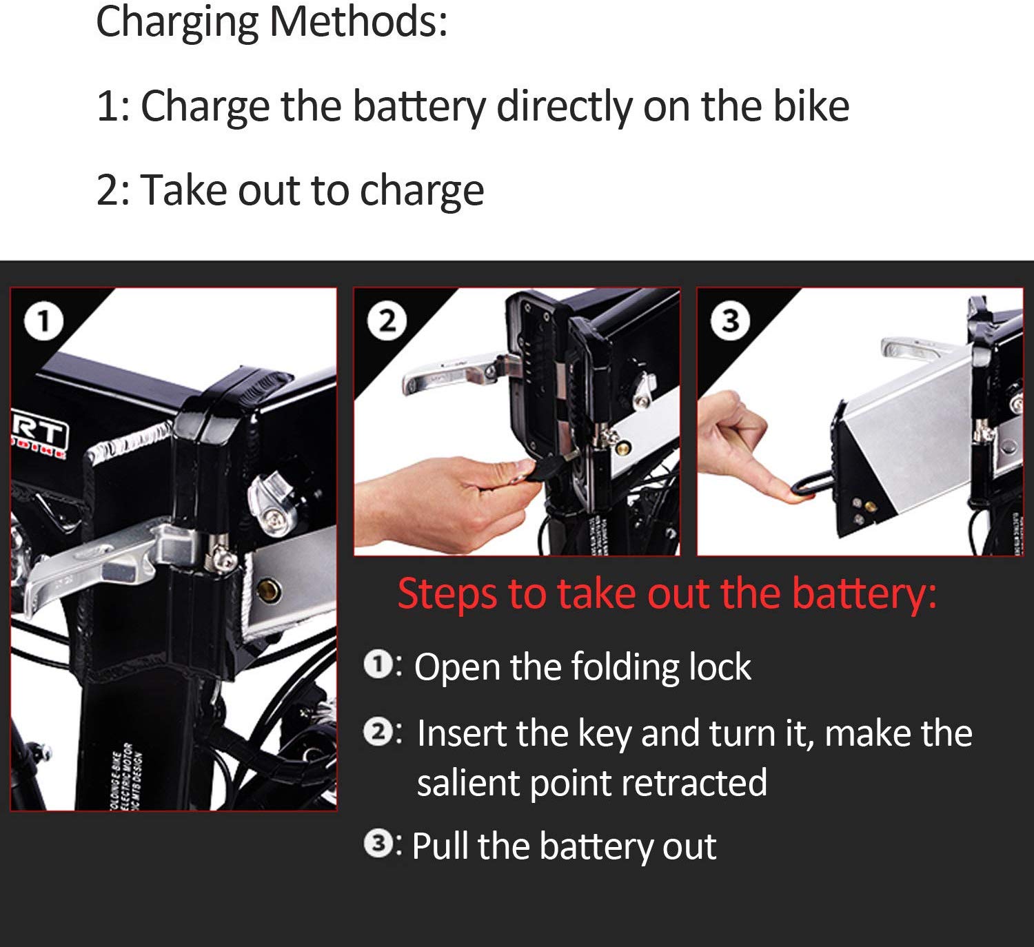 21 Speed Electric Folding Bike 48V 120Km Long Range 26 Inch Wheel Ebike
