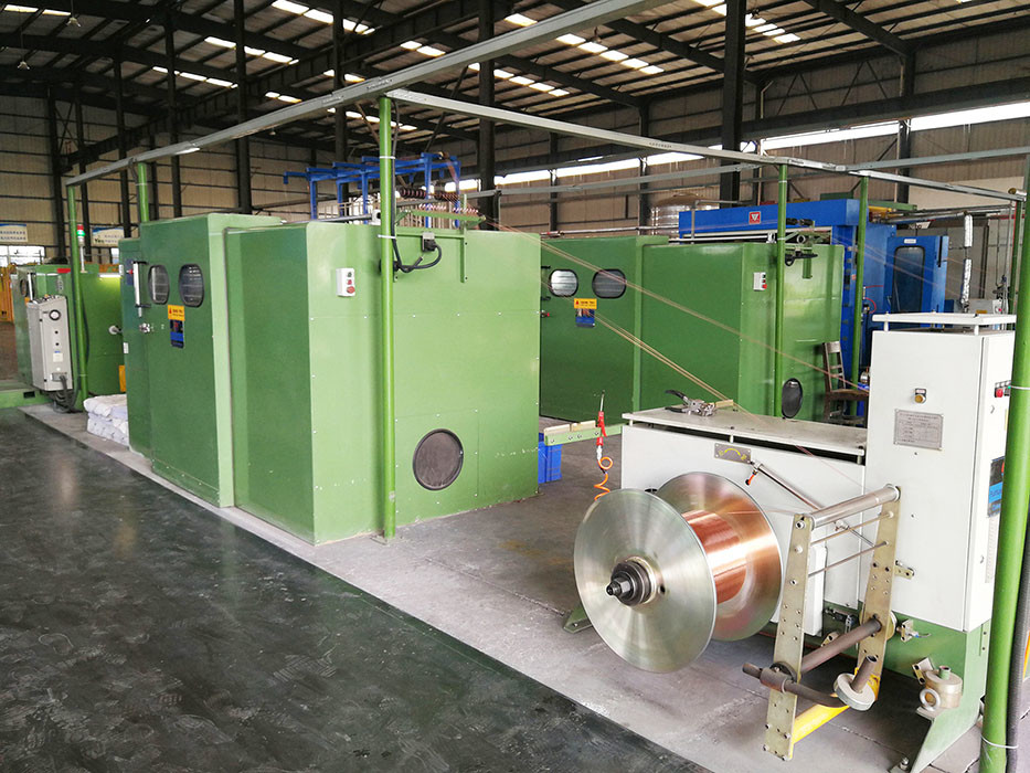 Automatic High Speed Bunching Machine Double Twist For 0.14-1.00mm Copper Wire Inlet