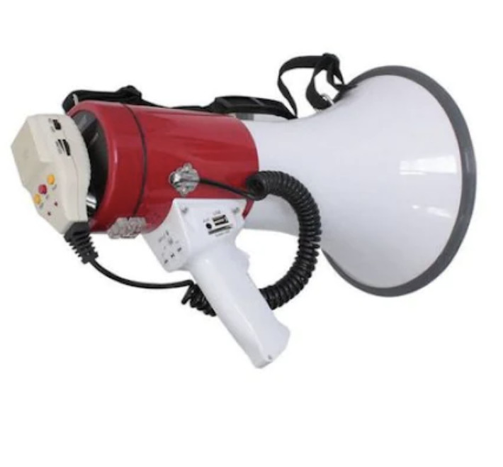 Wireless Portable Megaphone Speaker Alarm Megaphone Bluetooth Speaker For Public