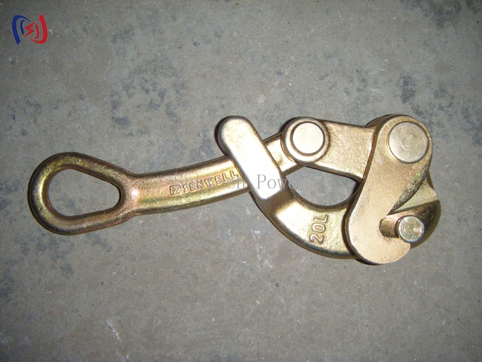 Single Cam Wire Cable Clamp Earth Wire Gripper Tool For Steel Strand 0