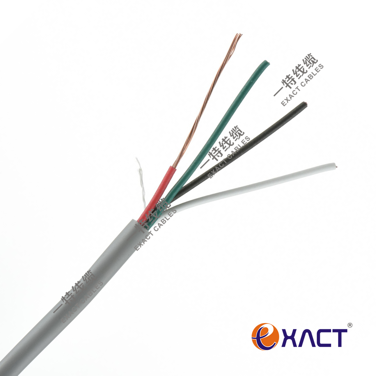 PVC Insulated 6 Cores X0.22mm2 Unshielded CPR Communication Cable for Alarm System