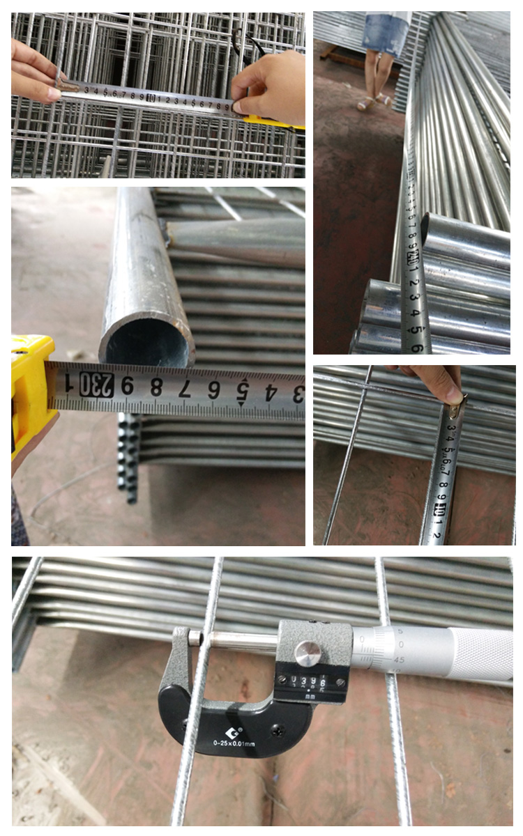 2.1*2.4m Australia Standards Construction Welded Temporary Building Fence
