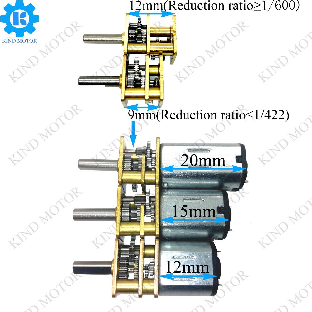 High quality low current 10mm 12mm 30 rpm 60rpm 100rpm mini dc geared motor 24v