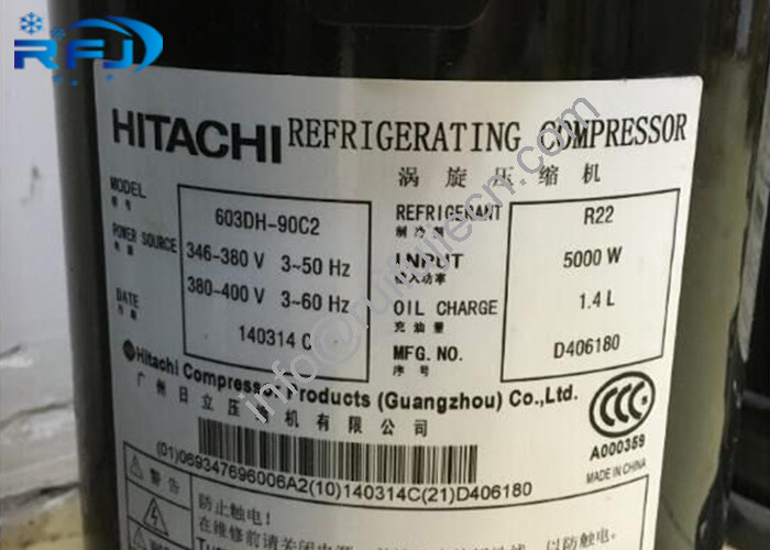 50HZ 603DH-90C2 Hitachi Scroll Compressor for commercial air conditioners